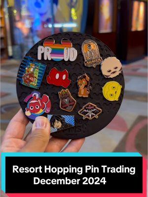 Resort Hopping Pin Trading - December 2024 #DisneyParks #DisneyPins #DisneyWorld #PinTrading 