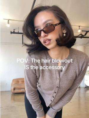 When the blowout is the accessory @Michelle | Model+ UGC  used the 1 year anniversary bundle to get this voluminous blowout on her short bob hair! (1 grande, 1 classic and 1 mini) #theovernightblowout #overnightblowout #hairblowout #blowouts #blowoutstyles #hairroutine #blowouthair #overnightcurls #heatlessblowout #heatlesscurls #blowout  