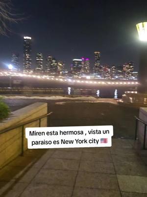 Vista hermosa New York city. #hermosolugarnyc #navidad #merrichirstmas #lindavistanyc 