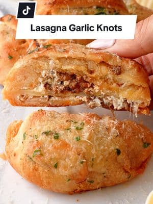 #lasagna #garlic Knots 