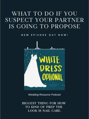 If you’re starting to suspect a proposal might be in your near future, this week’s episode is for you! 💍 Mel is joined by newly engaged Emily Hays from the Brilliant Bridal marketing team, to share their tips for staying “proposal-ready” without spoiling the surprise. From nail care and spontaneous date nights to managing expectations, they discuss how to savor the anticipation while letting your partner plan the perfect moment. Plus, they dive into fun predictions for 2025 wedding trends! ✨ OUT NOW - link in bio 🎧 . . .  #weddingpodcast #bridetobe #dreamproposal #weddingproposal #weddingtips #weddingplanning #weddingadvice 