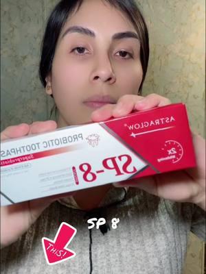 Pasta dental blanqueadora con probióticos,promueve unos dientes blanco y aliento fresco aprobada por la FDA #adri01am #sp8 #astraglow #pastadental #dientesblancos 