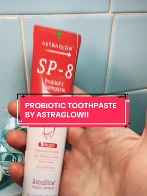 Probiotic Fluoride Free Whitening Toothpaste #astraglow #probiotictoothpaste