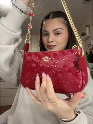 silently showing everything in my new nolita 19 patent leather 🍒🍷🍓🍫@Coach        #coach #christmaspresent #cherryred #coachpurse #cherryred #asmr #asmrunboxing #whatsinmypurse #asmrsounds #whatsinmybag #purseunboxing #whatsinsidemybag #unboxing #coachpatentleather #nolita #nolita19 #coachnolita19 #coachpurse #limitededition #coachpurseunboxing #red #goldhardware #redpurse #pursecollection #bernice #bernicesgrwms #berniceemichellee #creatorsearchinsights 