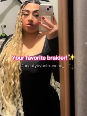 Jajaja se me olvidó hacer la transición, por lo menos tenía este par de videos que quedaron!💖✨✨✨ #beautybybeltranena #braidsboston #braidstyles #bohobraids #bostonbraiders 