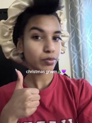 making this grwm an annual ting yk 😏 #christmas #xmas #church #churchfam #fyp #indian #indianchurch #brown #lehenga #jesusisrhereasonfortheseason #grwm #makeup #sockcurls 