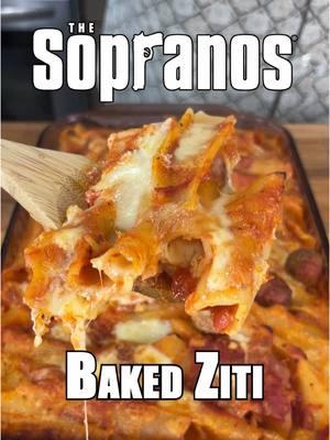 The Sopranos Baked Ziti 🇮🇹#sopranos #thesopranos #ziti #pasta #bakedziti #food #Foodie #foodporn #foodtiktok #italian #italianfood #fyp #foryou #foryoupage 