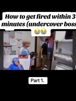 How to get fired within 3 minutes 😂 #undercoverboss #manager #undercoverbosssnl #fired #ceo