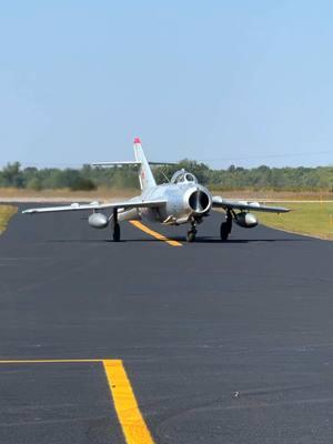 The sound of 1940s jet technology ✈️🔥 #mig17 #mig17fresco #flyby #airshow #avgeek #warbird #vk1 #sportys 