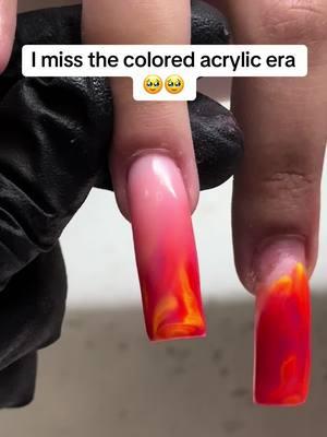 My clients RARELY ask for it 😭😭 #nails #nailtech #ombre #marble #marbleombre #nailinspo #blendednails #nailblend #coloredacrylic #acrylicnails #nailcommunity #tropicalnails #acrylicmarble #beginnernailtech #fypシ 