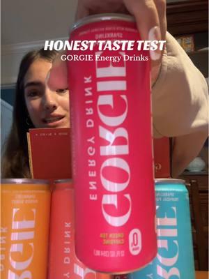 Was not expecting that 😭😭 #tastetest #honestreview #energydrink #caffeine #drinkreview #fyp #preworkout #GymTok #gorgieenergydrinks 