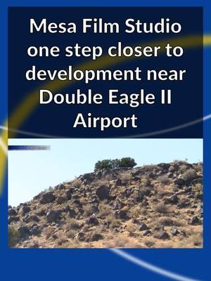 The development of a film studio near the Double Eagle II Airport is one step closer to becoming a reality. The developer cleared a major hurdle last week with the City of Albuquerque: Mesa Film Studio just got approval from the Environmental Planning Commission (EPC) for their site plan. Click the link in bio to learn more. #krqe #krqenews13 #krqenews #newmexico #localnews #bernalillocounty #albuquerque #albuquerquenewmexico