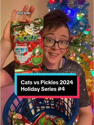 Christmas May be over but I still have one more Cats vs Pickles Holiday series to open this Friday. 🎄 #christmas #christmas2024 #catsvspicklesholiday2024 #catsvspicklesholiday #catsvspickles #catsvspicklesfans #catsvspicklesunboxing #vsworld #unboxing #letsopen #blindbag #specialinterest #weirdalmond #AlmondOpens @VSWorld 