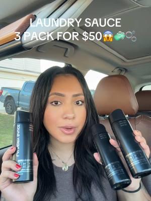 Why get 1 for $30 when you can get all 3 for $50😩🥰 #laundrysauce #laundrysaucespray #fabricspray #tiktokshopholidayhaul #giftguide #newyearnewaura #mademyyear 