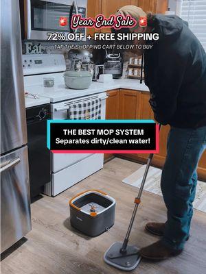 Why didn’t I get this years ago?! 🥲 #Mop #MopSmarter #Cleaning #CleaningHack #CleanTok #CleaningTikTok #CleaningHacks #ForYou #FYP 