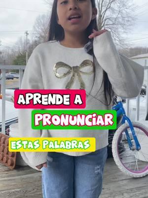 Aprenda palabras en inglés con Ely #fyp #englishteacher #fypシ #inglesonline #learnenglish #clasesdeingles #foryoupage #viralvideos #englishteachers #inglesfacil #ingles #inglesonline #inglesparatodos #inglesamericano 