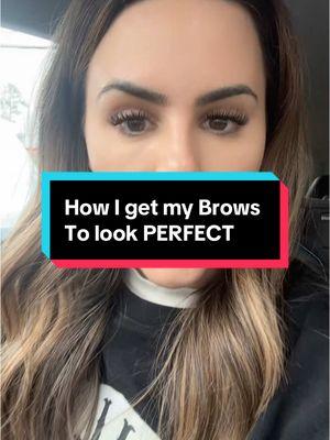 How I get my brows to look perfect everyday! My secret weapon is @The High Brow she is a WIZARD with brows! Definitely worth the wait! #permanentmakeup #brows #eyebrows #momafterdark #fypシ #perfectbrows #eyebrowtutorial 