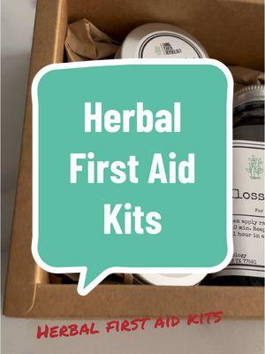 If you’re looking for some basic herbal first aid items, I’ve put together what we use in our household. Available on the website! #livingearthherbology #herbalism #herbalist #herbalremedy #herbalsalve #herbalapothecary 