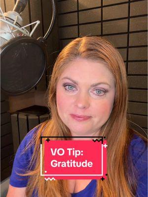 Having an attitude of gratitude will help you not get discouraged when your career journey doesn’t look exactky like you thought it would. Any progress you make is worth celebrating. #voiceactor #voiceover #voiceovercoach #voiceoverlife 