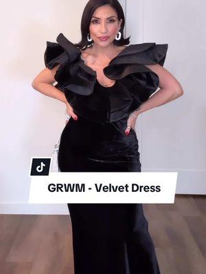 GRWM: Let's Style An All Velvet Look For NYE ✨ Style Tip: When pairing a dramatic ruffled velvet top with a long velvet skirt, balance textures with sleek accessories. Add a touch of sparkle with diamanté earrings and rhinestone heels. A matching bag completes the look, creating a harmonious ensemble perfect for making an elegant statement.#josstyletips Today's Mantra, Say It With Me ~I am deeply connected to the light within me. #velvet #nye #nyeoutfit #outfitinspo #midlife #over50andfabulous #fashion #beauty #chicstyle #grwm 