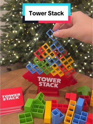 Such a perfect and fun game for the entire family!  #towerstack #familygamenight #familygames #familygame #familygameideas #gameideas #gamestoplay #gamestoplaywithfriends 