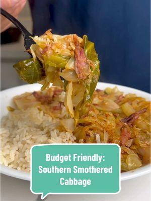 Budget Friendly Meal: Southern Smothered Cabbage #mealsbyaldenb #budget #cabbage 