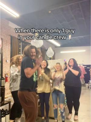 He was definitely not forced in this video 🌚 #hollowoodhomeandcandle #funnyvideo #fyp #jokes #candlemaking #candleshop #candlesoftiktok #helovesus #fypシ 