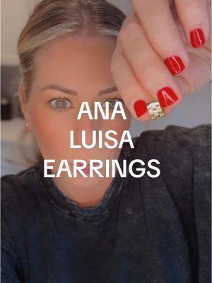 @Ana Luisa has the most beautiful earrings! This is my 3rd pair and maybe my most favorite!! #analuisa #earringslovers #earringstyle #earringshop #goldearrings 