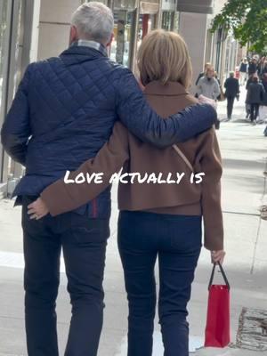 Love, Actually is… all around ❤️ happy holidays 🎄🕎💫  #loveactually #whatpeoplearewearing #wholesome 