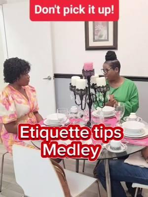 Etiquette tips Medley #fyp #tableetiquette #couple #couplegoals 