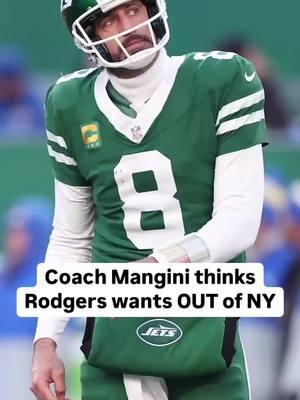 “He’s trying to shoot his way out of New York.” #nfl #jets #aaronrodgers #newyorkjets #nyjets #rodgers