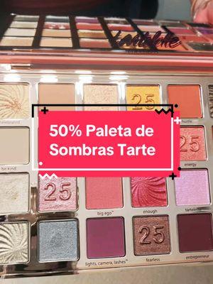 Replying to @aaa ¡No dejes pasar esta oferta! La paleta Tarte Tartelette Reflections está al 50% de descuento, pero por tiempo limitado. Con tonos altamente pigmentados y fáciles de usar, es perfecta para crear desde looks naturales hasta glamorosos. Una oportunidad única para renovar tu colección de maquillaje sin romper el bolsillo. ¡Ahora es el momento de conseguirla! Corre antes de que se agoten. 💖✨ #TarteCosmetics #TartelettePalette #PaletaDeSombras #MaquillajeEnOferta #SombrasDeOjos #MaquillajeGlamuroso #TonosPigmentados #MaquillajeDeAltaCalidad #BellezaEnDescuento #PaletaDeMaquillaje #OfertasDeBelleza #SombrasVersatiles #MaquillajeParaTodos #EstiloYBelleza #LooksNaturales #MaquillajeProfesional #MaquillajeGlam #PaletaDeColores #MaquillajeDeDia #MaquillajeDeNoche #MaquillajePerfecto #MaquillajeChic #SombrasPopulares #MaquillajeDeModa #TarteletteReflections #SombrasDeAltaPigmentacion #MaquillajeTarte #LooksDeMaquillaje #PaletaImprescindible