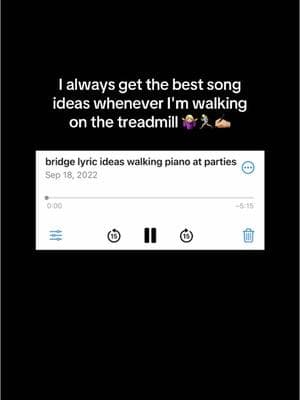 Next time you have writers block...just start walking!! I swear by it!!! 🏃🏼‍♀️✍🏼🎹  #writingtips #songwritingtips #voicememo #songwritingprocess #bts #singer #songwriter 