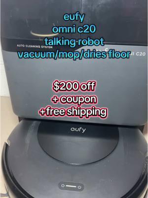 @eufy US @eufyhome US #eufy #eufyclean #vacuummop #vacuum #robovac #ankerambassador #tiktokshopcreatorpicks #newyearnewaura #tiktokmademebuyit #ttstakeover #spotlightfinds #tiktokshopholidayhaul #tiktokshopyearendsale #sunsetnailbar #tiktokshoplastchance #ttsdelightnow #CleanTok #cleanfloors #cordlessvacuum #robotvaccuum #robotvacuumcleaner #handsfree #trending #fyp 