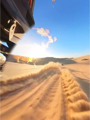 Spitting fire & shredding sand🔥  #OneOffroad #ProR #rzrpror #glamis #exhaustflames #utv #sanddunes #oneoffroadaz 