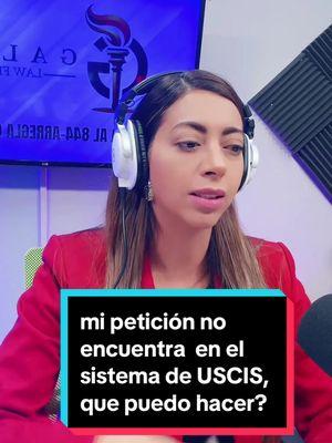 mi #petición no encuentra  en el sistema de #USCIS, que puedo hacer?  Hemos ayudado a miles de personas en todo Estados Unidos 🇺🇸👩🏻‍⚖️📝✅ 📞 MARCA 844-ARREGLA para agendar tu cita. 📍San Antonio 3201 Cherry Ridge Dr., Ste. 210-2 San Antonio, TX 📍Edinburg 4745 S Jackson rd. Edinburg, TX 78539 #inmigracion #abogadadeinmigración #sanantonio #residencia #ciudadania #permisodetrabajo #detencion #sb4 #abogadagalan #sb4  #leysb4 #texasimmigrationattorney #asilo #abolishice #immigrationattorney #mcallen #sanantonio #immigrationlaw #galanlawfirm  