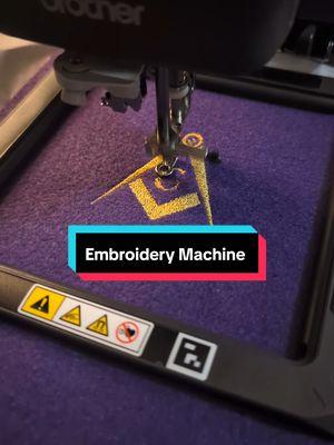 I'm finally getting the hang of this machine!!! #brotherembroiderymachine #brotherskitch #skitch #embroiderymachine #crafting #joannfabrics #diypatch #embroiderypatch 