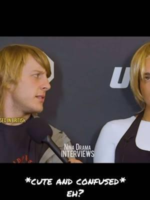 his confused noise was so cute😂🙃 #mma #UFC #ufc_mma_sport #edit #paddypimblett #paddythebaddy #scouser #interview #funny @Paddy The Baddy #ninadrama 