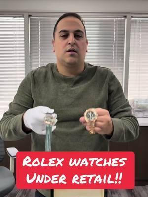 Under Retail Watches! #watch #luxurywatches #watchesformen #rolexwatch #watches #rolex #timepiece #rolexwatches #rolexgmt #business 