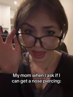 I agree with the mom in the OG video dw #fyp #ew #tacky #nosepiercing #fypシ゚viral 