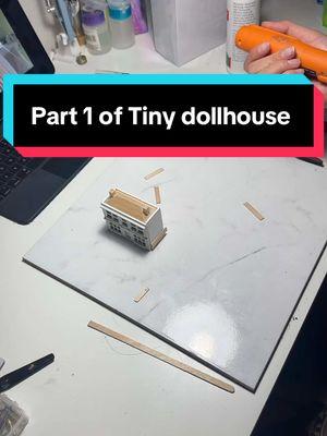 I’m not use to making these kinds of videos so let me know what I need to work on!!! #makeover #dollhouse #miniatures #minidollhouse #series 