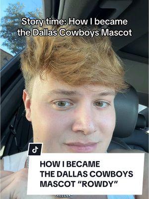 How I became the Dallas Cowboys Mascot while being in college. #dallascowboys #dccheerleaders #nfl #mascot #collegemascot #beingamascot #mascotreveal #greenscreen 