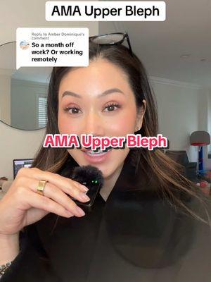 Replying to @Amber Dominique I took about 10 days off from work but I was still bruised when I returned. My bruises fully resolved around day 24. #upperbleph #upperblepharoplasty #plasticsurgery #asianeyelidsurgery 