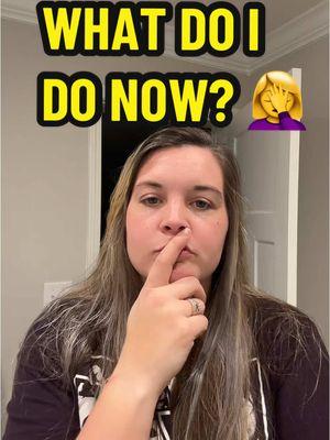 Not happy with this decision….. 🤷‍♀️🤦‍♀️ Also, there’s a 10 Minute video of this unfolding… Should I post??  #jaimebaileyratesit #youcantdoit #boxdyedhair #hairfail 