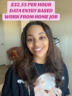 $32.55 per hour full-time remote data entry work from home job! This is perfect for stay at home mom’s introverts or people who don’t wanna talk on the phone or job stack. Check it out and stay at entry based! #dataentry #dataentryjobs #workfromhome #workfromhomejob #workfromhomejobs #wfh #wfhjob #wfhjobs #onlinework #homebased #gethired #fasthired #remote #remotejob #remotejobs 