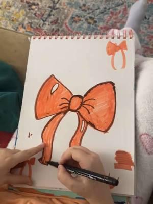 My cute drawing of today      #tiktokart #fyp #art #viralvideo #sketch #amla #fypシ #tiktoker #cute #LearnOnTikTok #handdrawing #9yrsgirl #girl #bow #🎀