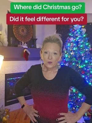 It felt like a bubble burst late Christmas night. The magic just went *poof* #afterchristmas #wheredidtheholidayfeelinggo? #workingafterchristmas #alonefortheholidays #nomorechristmasmusic #ilovechristmasmusic  #workwassoslowwww #over40club #over50club #over50 #thisis60 #singleover50 #datingover50 #oldtock #oldtok #genjones #fyp 