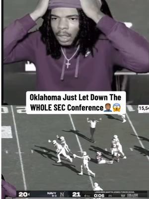 Imagine Losing To Navy In The SEC.. Some Teams Don’t Have To🤦🏽‍♂️ #navy #navyseal #navyseals #navyfootball #oklahoma #oklahomafootball #sooners #oklahomasooners #boomersooner #cfb #cfb24 #military 