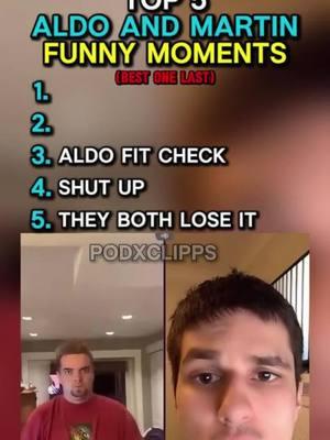 TOP 5 ALDO AND MARTIN LIVE MOMENTS #fyp #foryou #viral #aldo #martin #topfive