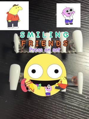 Charlie & Pim Set #smilingfriends #smilingfriendsadultswim #smilingfriendscharlie #smilingfriendspim #nailartist #fypシ #nailart #fypシ゚viral #fypage #viraltiktok #fyppppppppppppppppppppppp #nailsartvideos #for #nailart #emergencyintercom 